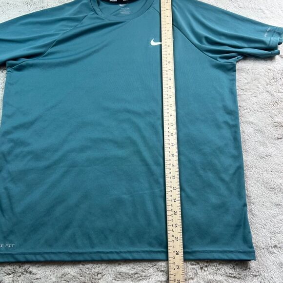 Nike Swim Dri-Fit TShirt Mens Large Stretch Wicking Crew Neck Gym Training - Picture 8 of 10